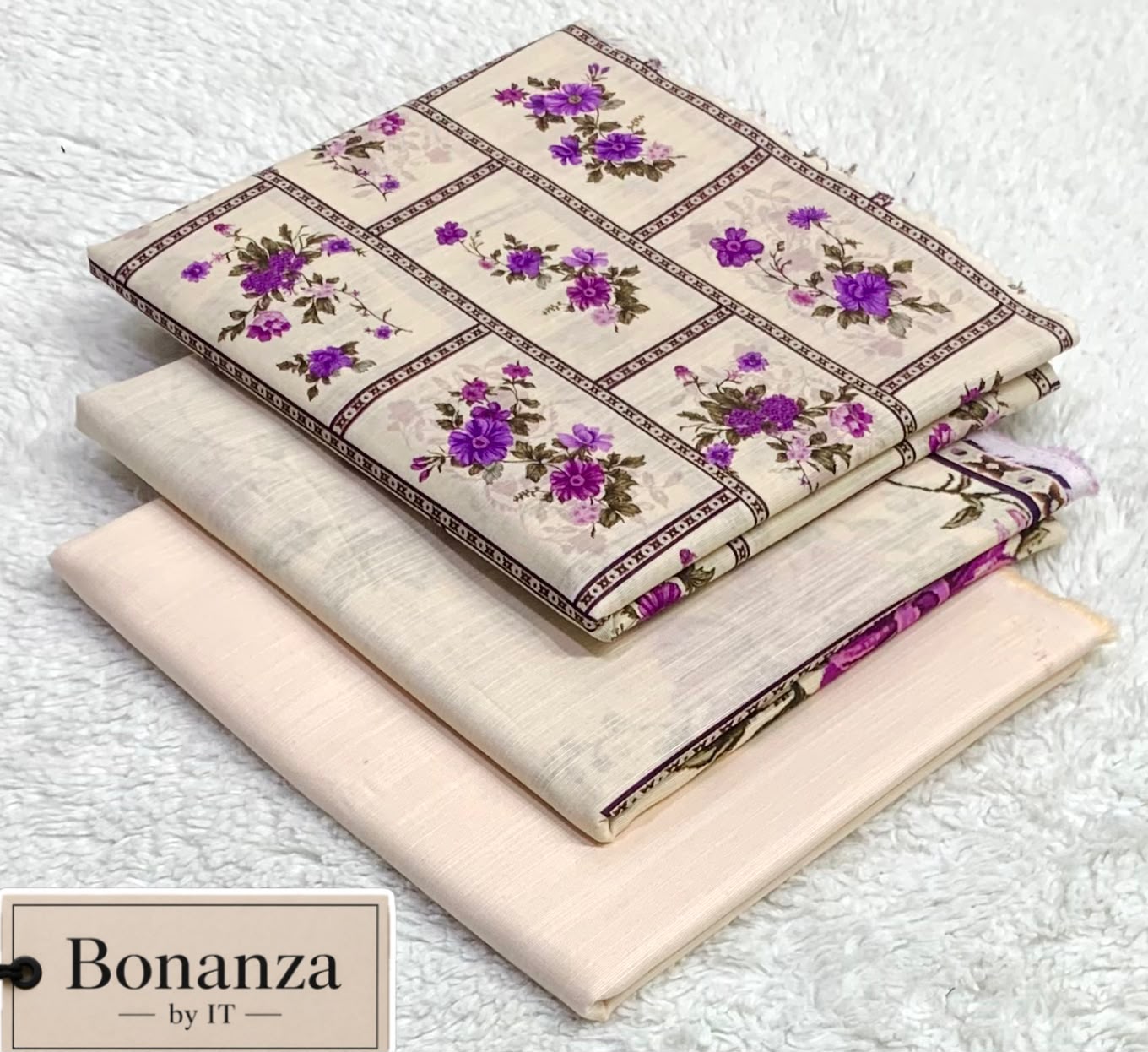 Bonanza Original Printed Khaddar 3PC