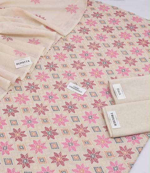 Multani Khaadi Khaddar Embroidered 3PC — photo 2