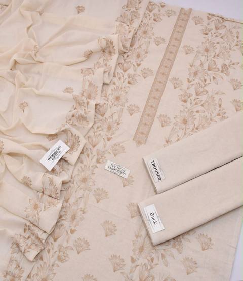 Multani Khaadi Khaddar Embroidered 3PC — photo 7
