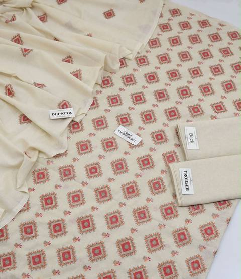 Multani Khaadi Khaddar Embroidered 3PC — photo 4