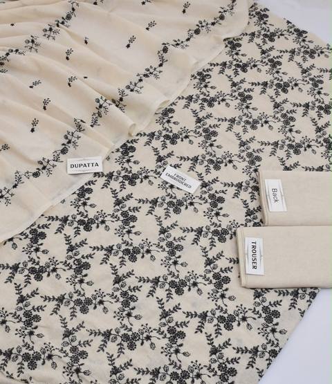 Multani Khaadi Khaddar Embroidered 3PC — photo 11