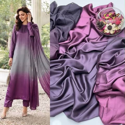 Lulusar Shamooz Silk Printed 3PC