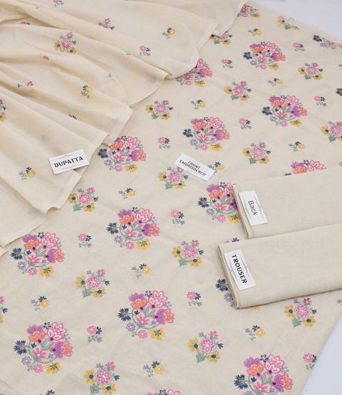 Multani Khaadi Khaddar Embroidered 3PC — photo 12