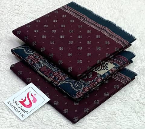 Bin Saeed Printed Khaddar 3PC