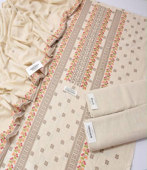 Multani Khaadi Khaddar Embroidered 3PC — photo 6